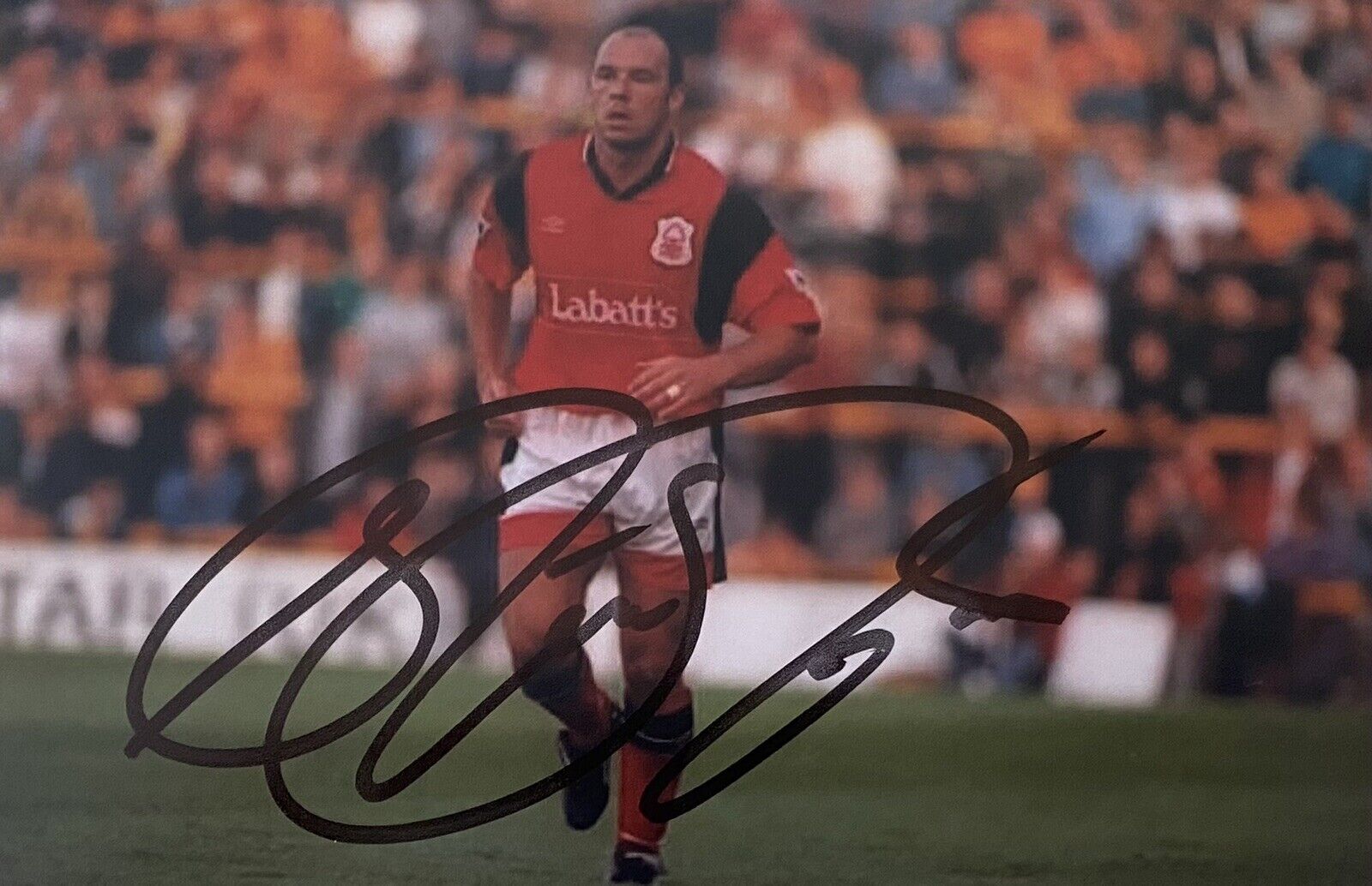 Steve Stone Genuine Hand Signed Nottingham Forest 6X4 Photo Poster painting