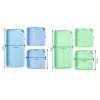 (US Only)6Pcs Diamond Art Tray Rhinestone Sorting Tray Diamond Painting Tray (Blue Green)