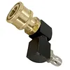 360 Rotating High Force Washer Adapters Adjustable Cleaner Universal Joint High Force Hose Connector for Car Garden