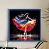 (Stamped/Counted) Ballet Snow White Silhouette-11CT Cross Stitch 40*40cm