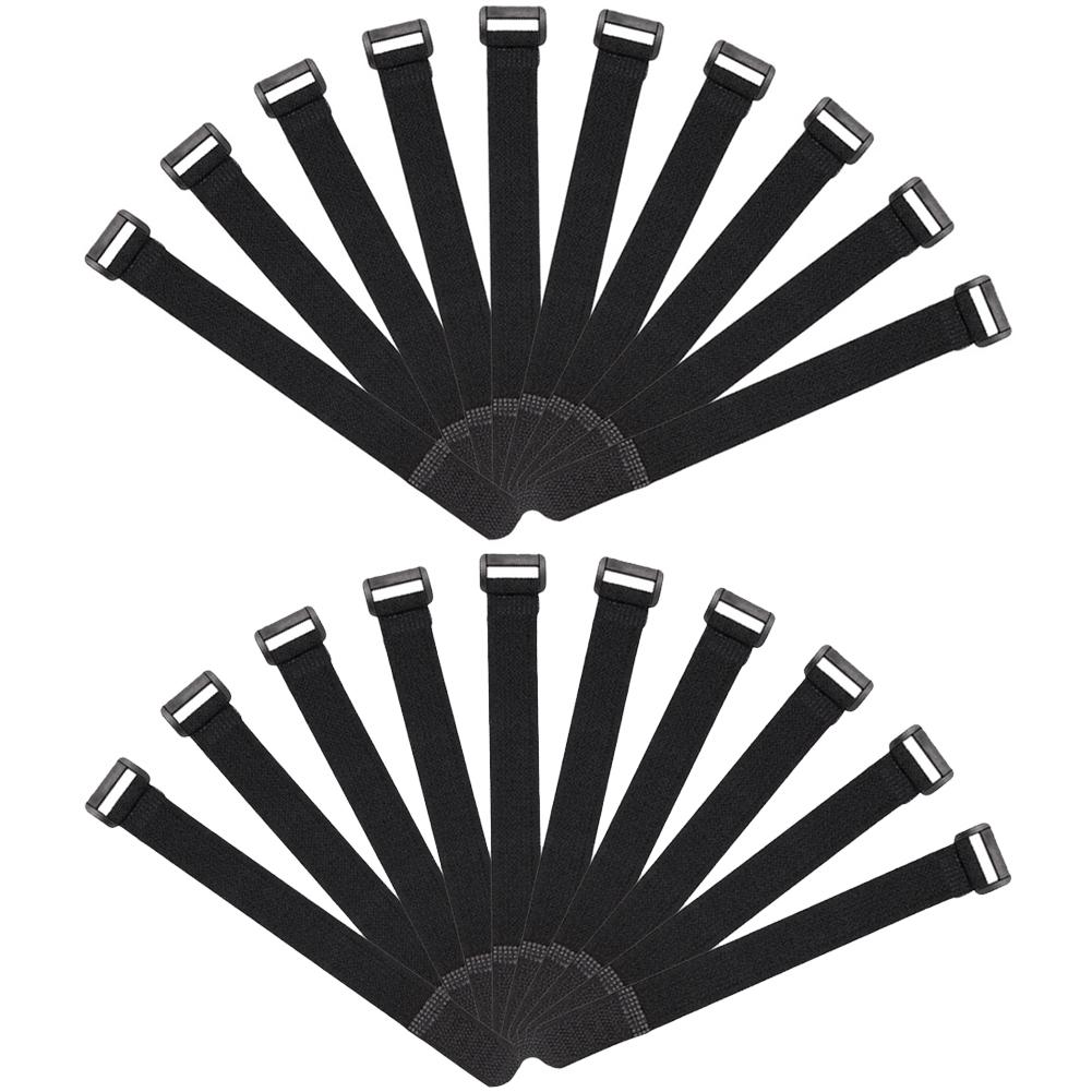 

20pcs Fishing Rod Tie Holder Strap Suspenders Fastener Loop Belts (Black), 501 Original