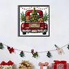 Diamond Painting-DIY Full Round Drill Christmas Car(40*40 CM)