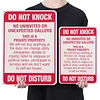 Do Not Knock Do Not Disturb - Metal Tin Signs(8*12Inch/12*16Inch)