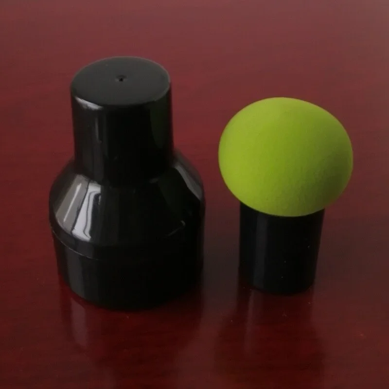 Non-latex Makeup Sponge Mushroom Head Powder Liquid Foundation Puff Dry & Wet Multi- function Cosmetic Tool Tamp Storage Box