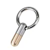 Stainless Steel Portable Mini Tiny Cutting Tool Key Ring Capsule Knife