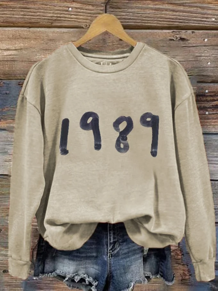 Women's 1989 T.S. Version Printing Sweatshirt