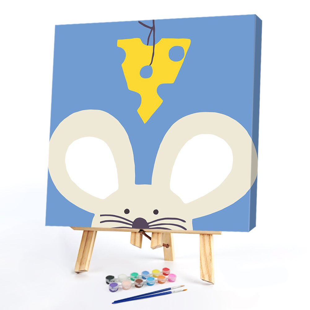 

20*20CM - Paint By Numbers - Little Mouse, 501 Original