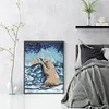 Polar Bear-14CT Stamped Cross Stitch 28*38cm/11.02*14.96in tapestrymarket