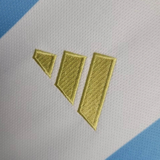 2024 Argentina Home Kids Kit Football Jersey Thai Quality