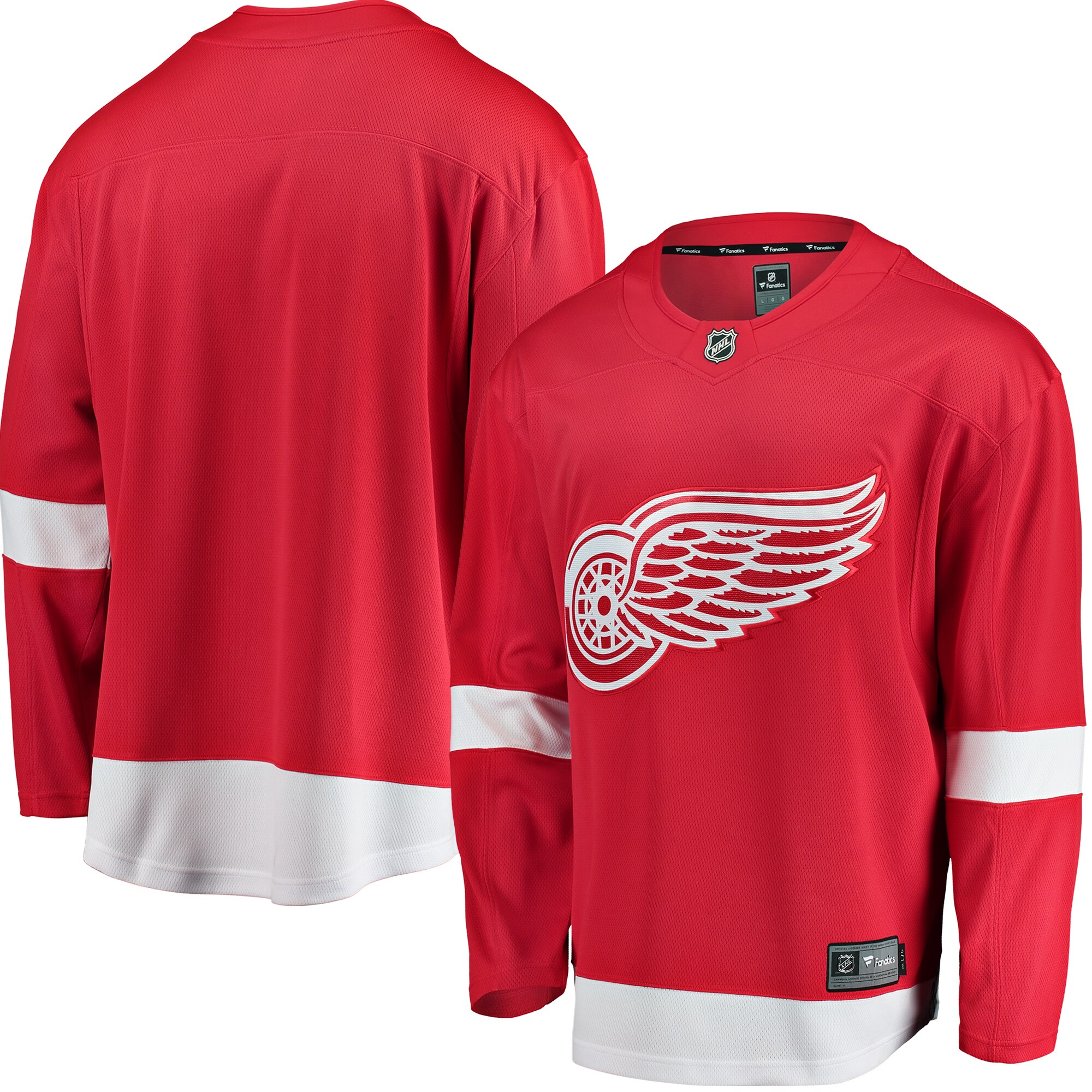 Detroit Red Wings Fanatics Breakaway Home Jersey &ndash; Red mysite