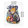 Cat Castle-14CT Stamped Cross Stitch 27*34cm/10.63*13.39in tapestrymarket