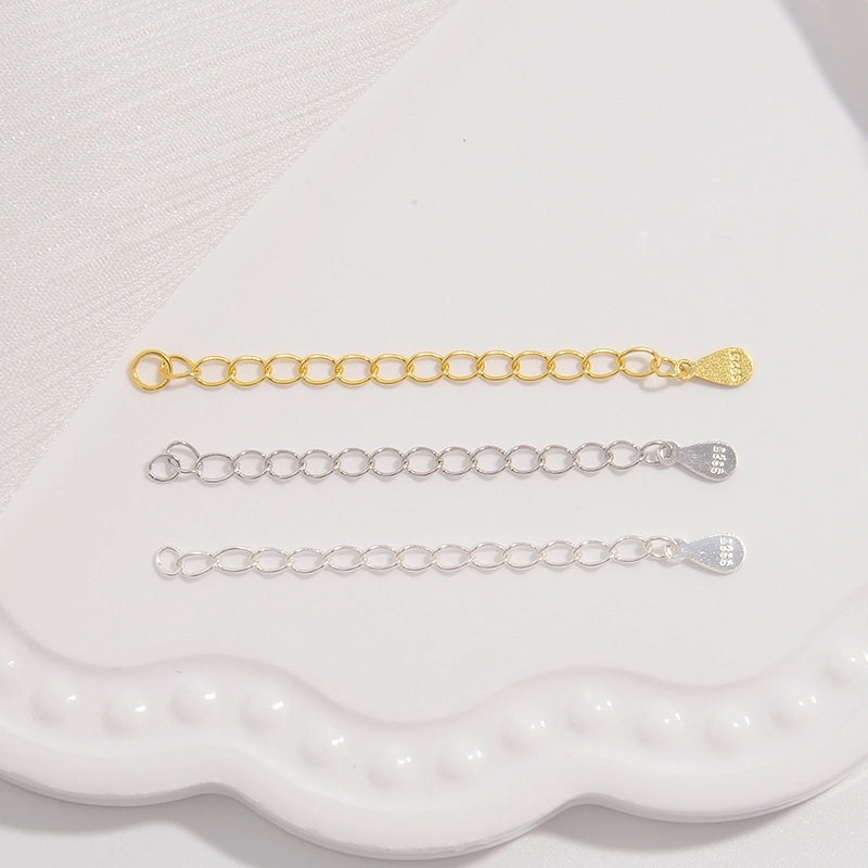 1 Piece 925 Sterling Silver 22K Gold Plated Rhodium Plated Silver Plated Jewelry Accessories