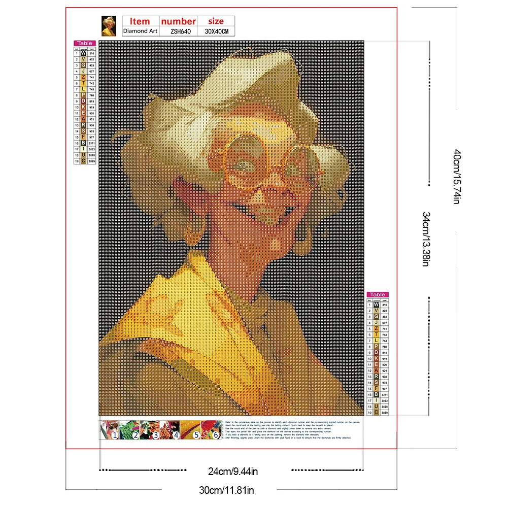 Diamond Painting - Full Round Drill - Grandma(Canvas|30*40cm)