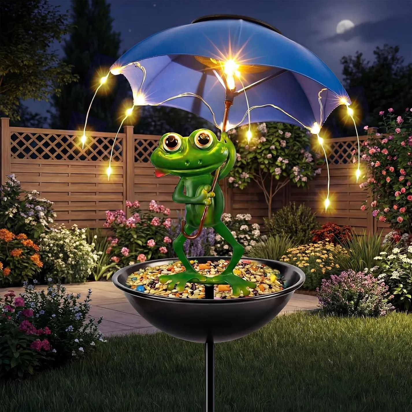 Outdoor Solar Bird Feeder
