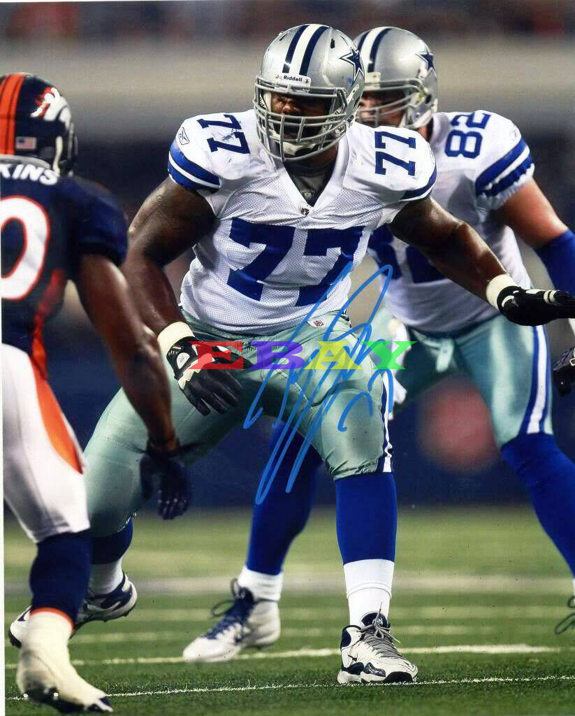 Tyrone Smith Dallas Cowboys Signed 8x10 Autographed Photo Poster painting Reprint