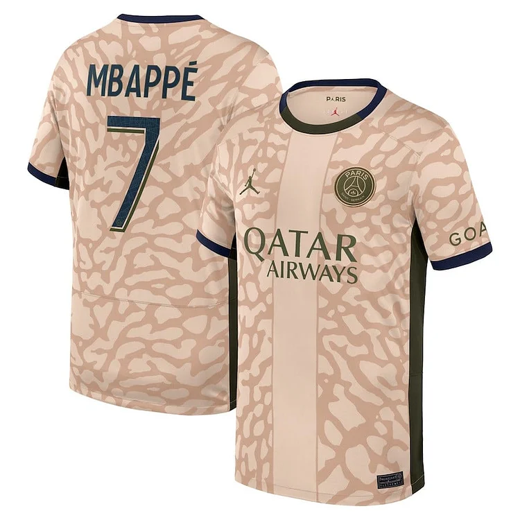 Maillot Paris Saint-Germain Kylian Mbappe 7 Fourth 2023/2024