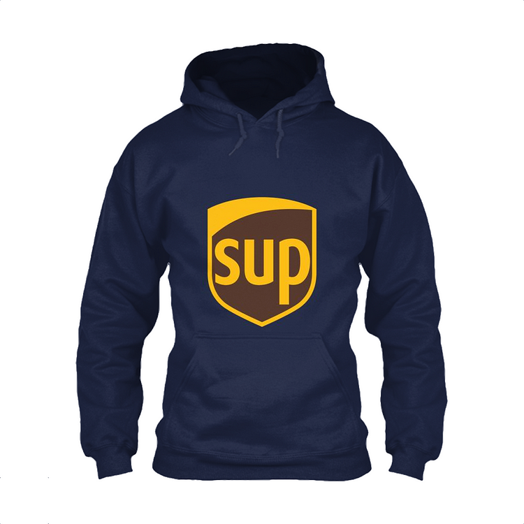 UPS SUP, Logo Parody Classic Hoodie
