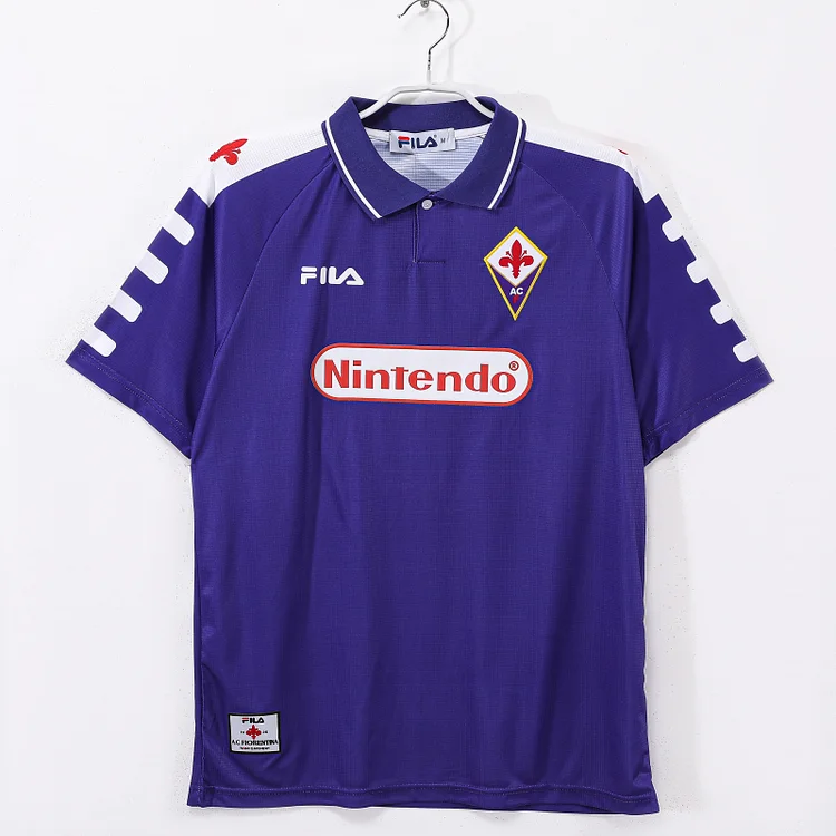 1998/99 Fiorentina Home Retro Fan Edition