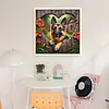 Love Puppy-11CT Stamped Cross Stitch 40*40cm/15.75*15.75in