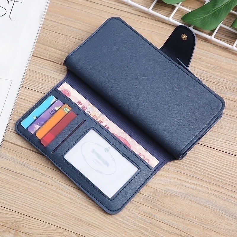 Women’s Wallet Tri-fold Clutch Bag Multi-function Card Bag Coin Bag Mobile Phone Bag