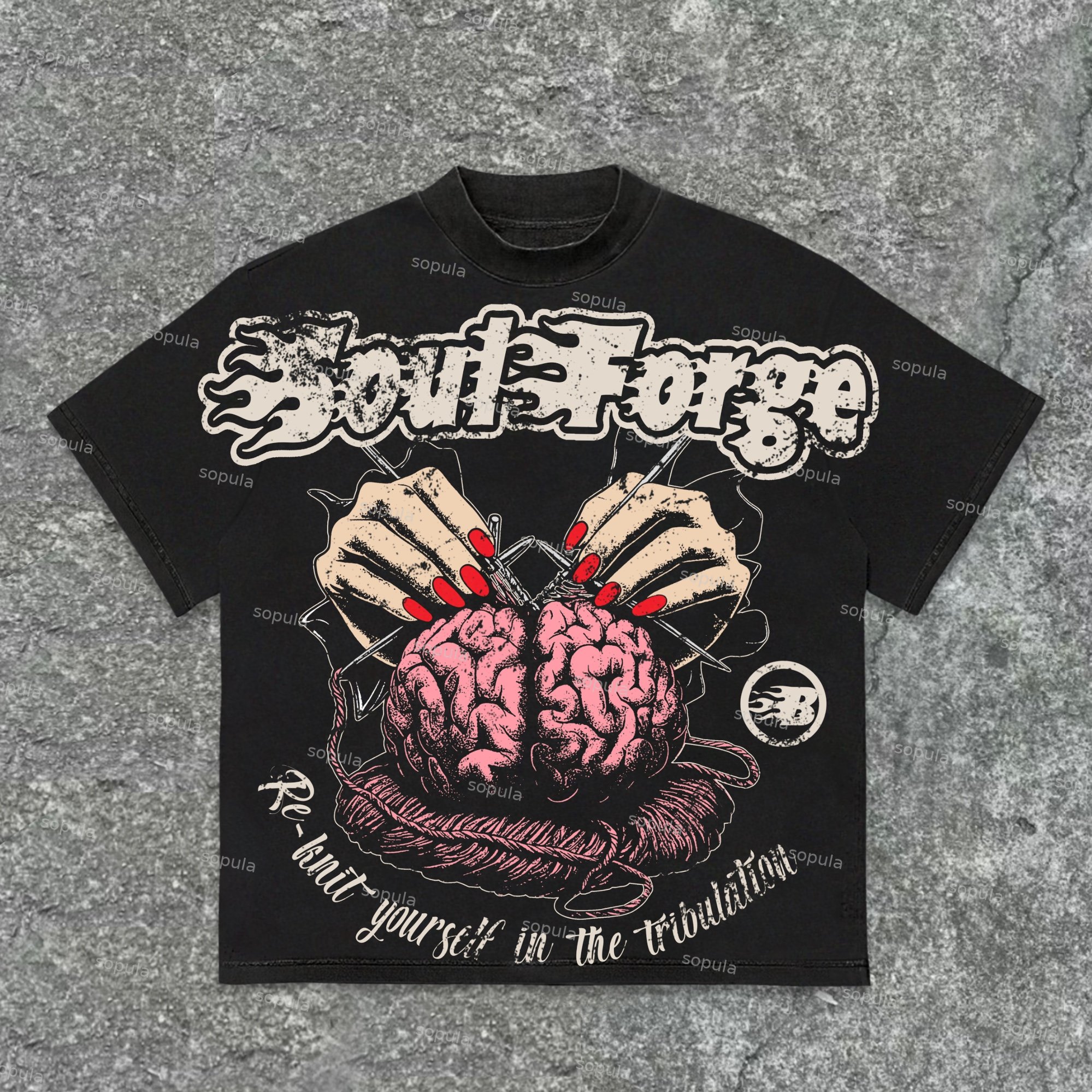 Sopula Soulforge Graphics Cotton T-Shirt
