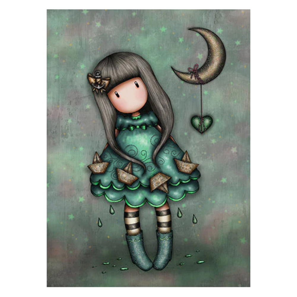 

Goliath Doll - 11CT Stamped Cross Stitch - 30*40CM, 501 Original