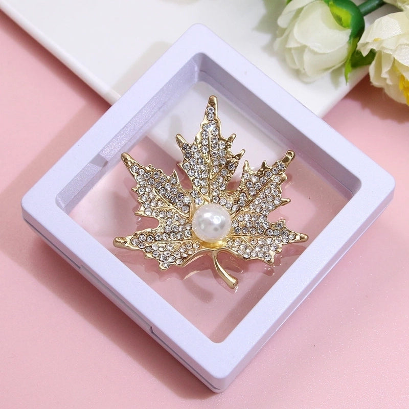 Basic Modern Style Classic Style Pin Animal Flower Alloy Plating Inlay Artificial Pearls Rhinestones Women’s Brooches