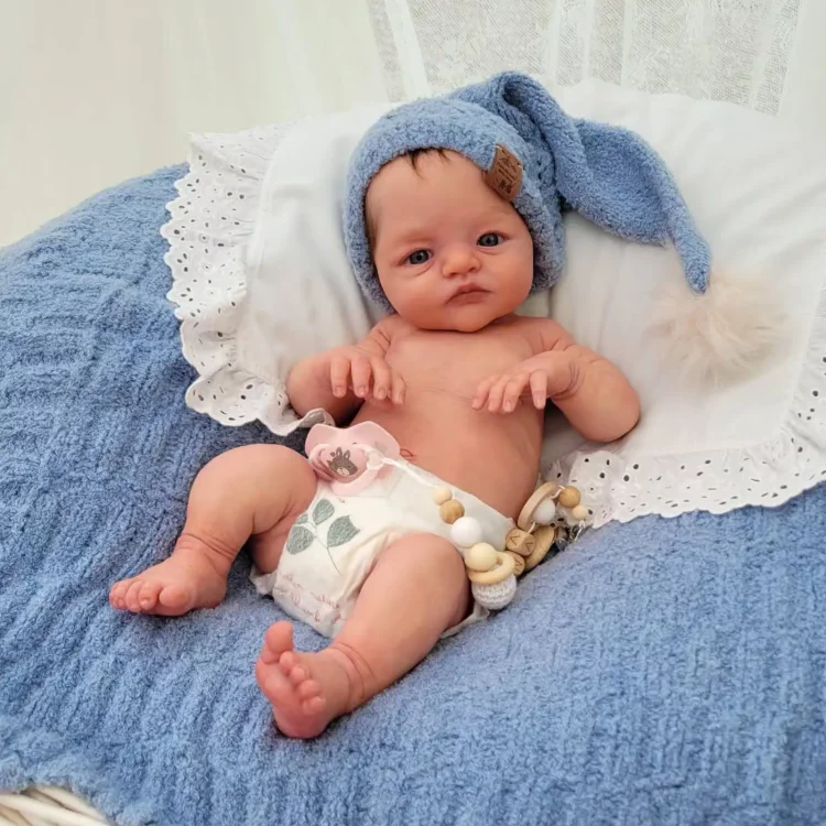  12"&16" Supple and Soft Limbs, Flexible Silicone Reborn Baby Doll Boy or Girl Tierain and Lavian - Reborndollsshop®-Reborndollsshop®