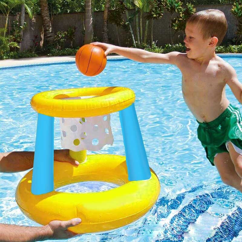 inflatable basketball for pool