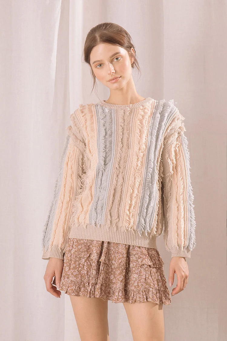 Dakota Fringe Sweater