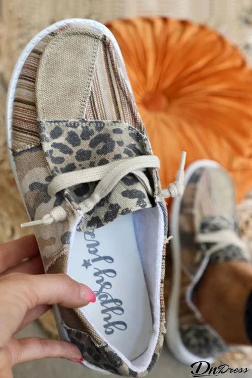 Anything But Basic Patchwork Boat Sneakers
