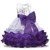 Kid Girl Dresses Sleeveless Lace Bowknot Flower Princess Dress