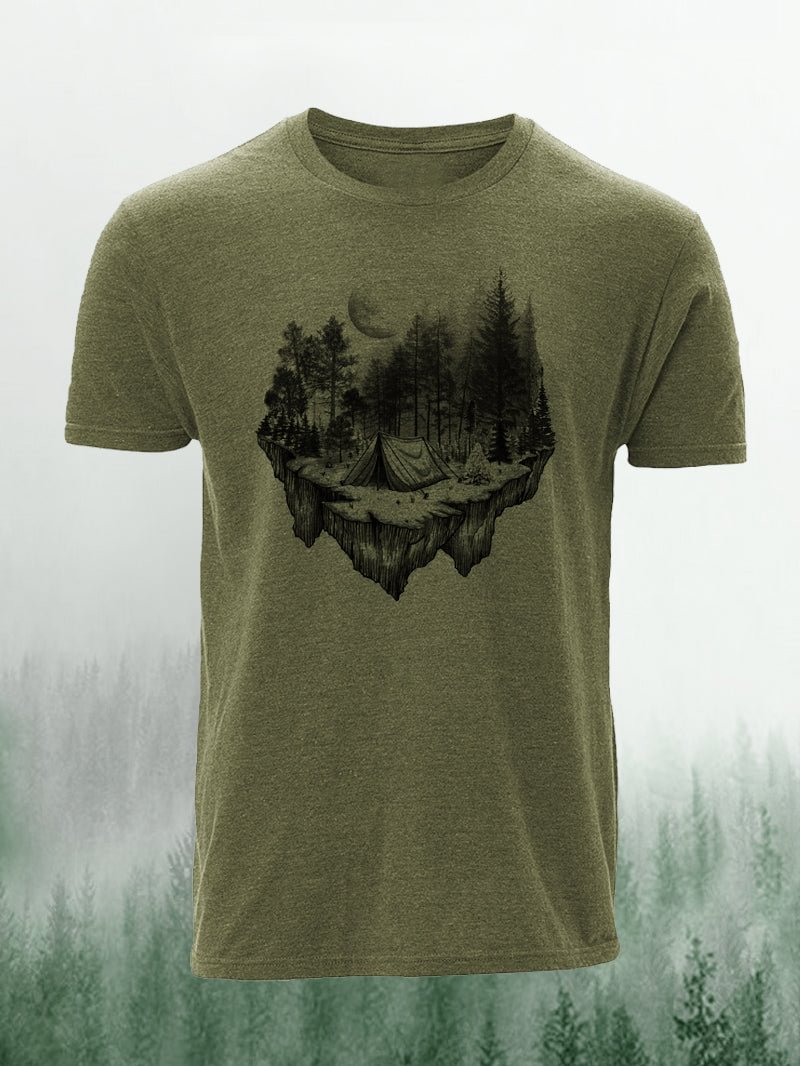 Men's Outdoor Camping Short-Sleeved Shirt in  mildstyles