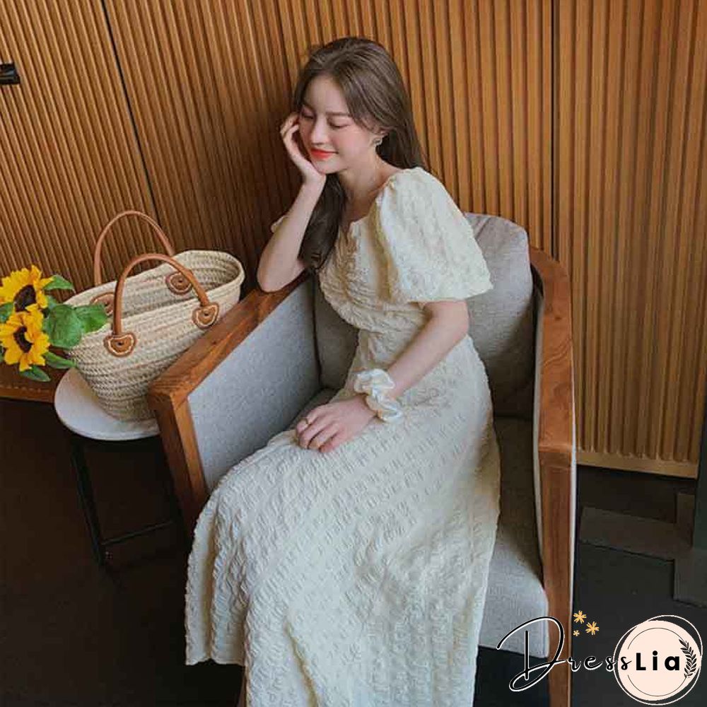 Short Sleeve Dress Women Summer Solid Purple Backless V-Neck Korean Sweet Style Vintage Elegant Female Design Stylish Slim Daily