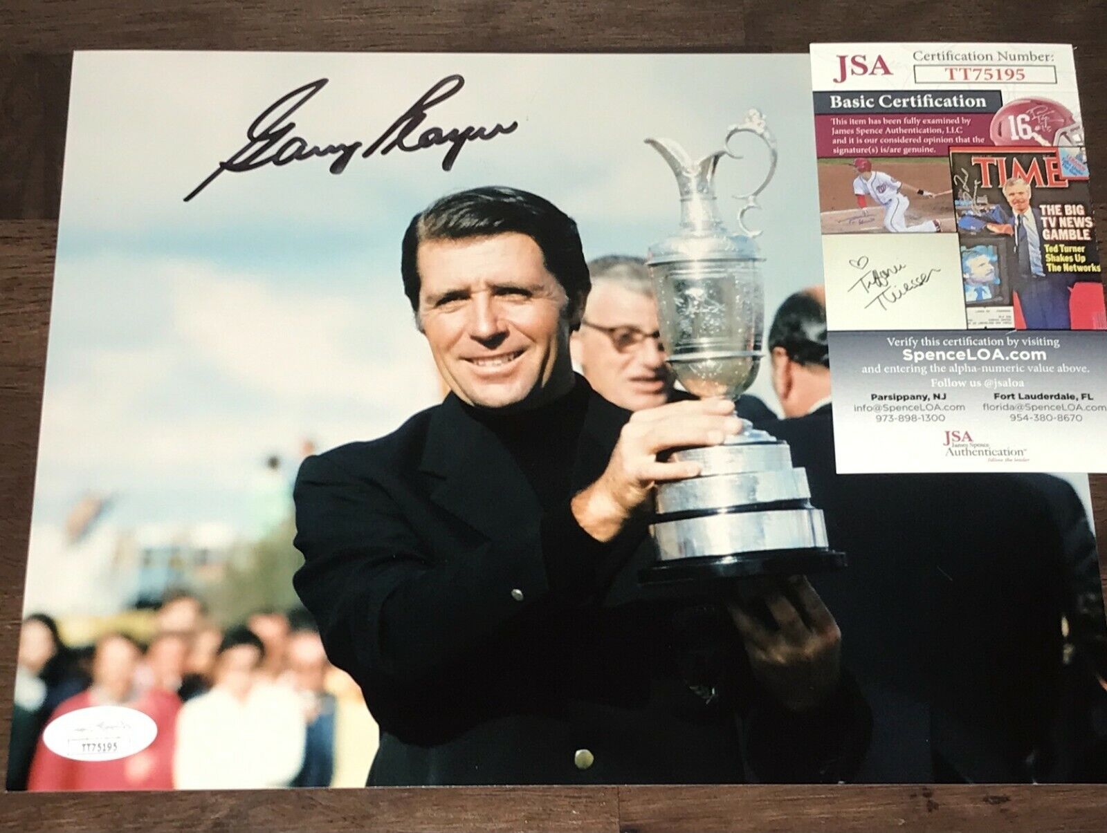 Gary Player PGA Golf Signed Autographed 8x10 Photo Poster painting Masters Winner JSA N10