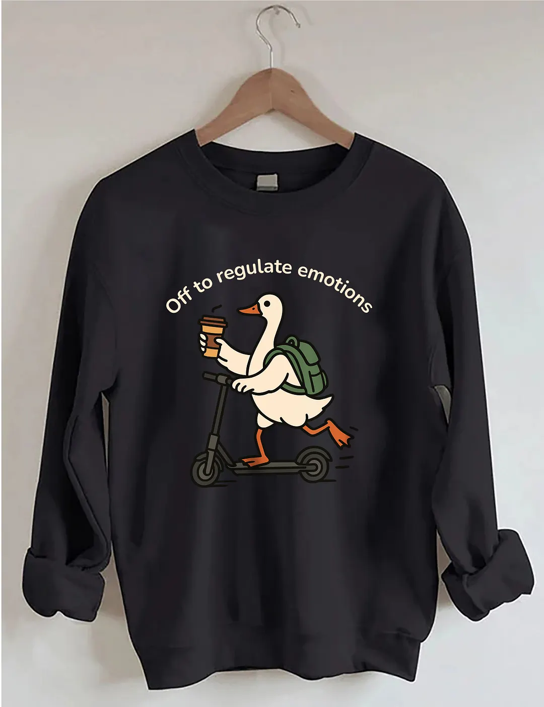 Off To Regulate Emotions Sweatshirt