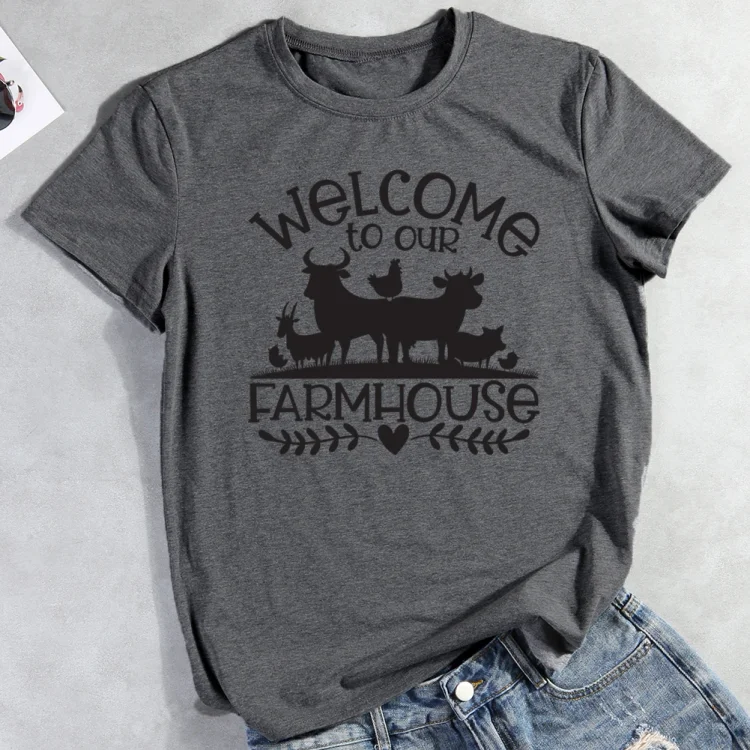 ANB -  Welcome to our farmhouse T-Shirt-04894