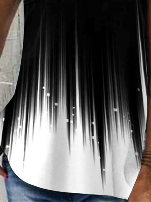 Women Half Sleeve V-neck Solid Color Dress