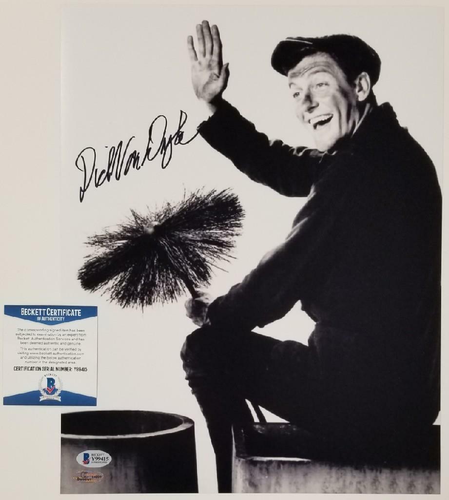 Dick Van Dyke autograph signed Mary Poppins 11x14 Photo Poster painting #7 ~ BAS COA