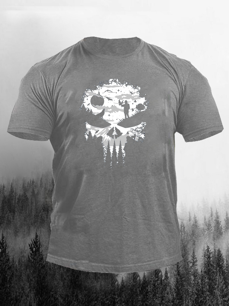 Nature View Printed Men's T-Shirt