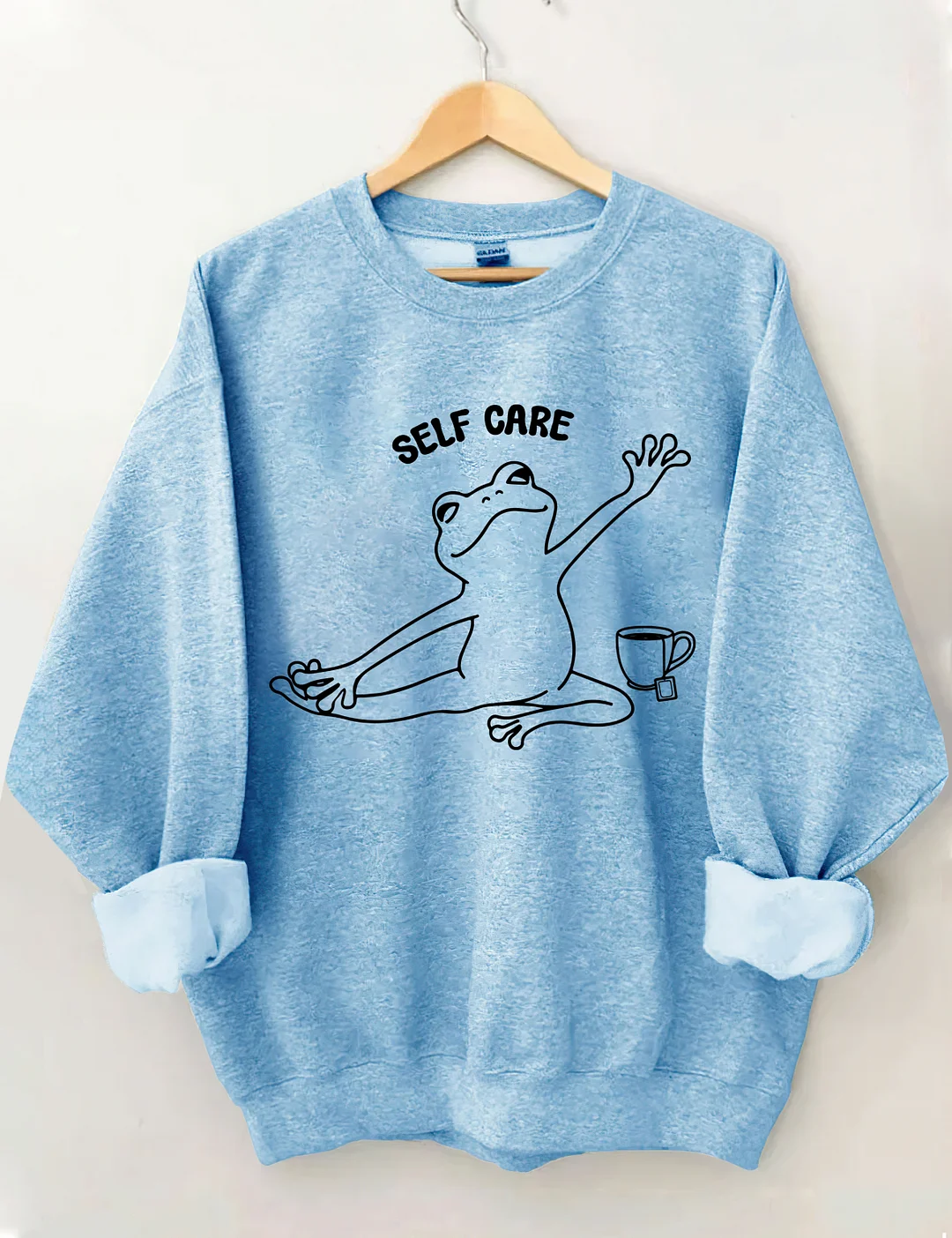 Frog Self Care Sweatshirt