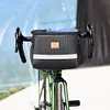 8L Bike Front Bag Waterproof Touch Screen Phone Handlebar Bag for Camping