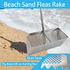 Stainless Steel Sand Screen Collapsible Beach Sand Scoop Shovel Shell Shovel