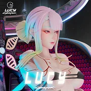 Pre-order Yeer Toys-Cyberpunk Marginal traveler Lucy Adult 1/6 Statue/GK