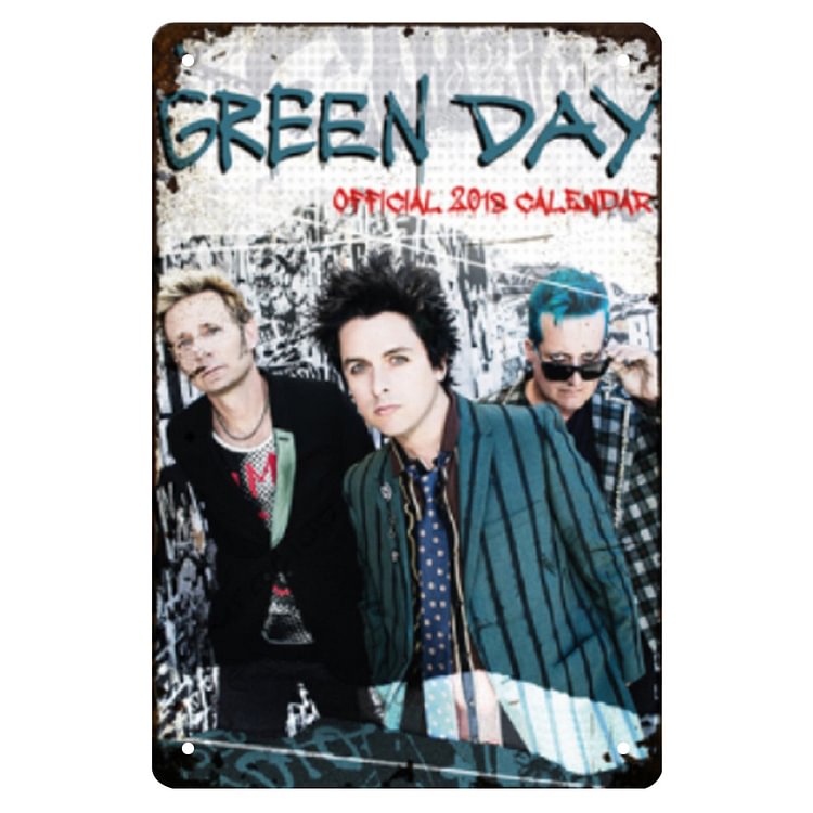 Green Day - Vintage Tin Signs/Wooden Signs 8*12Inch/12*16Inch