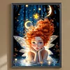 Diamond Painting-DIY Full Round Drill Fairy Girl