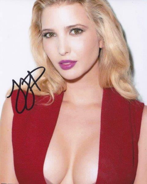 REPRINT - IVANKA TRUMP Hot Autographed Signed 8 x 10 Photo Poster painting RP