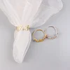 BISMILLAH Letters Golden Silver Catering Napkin Ring
