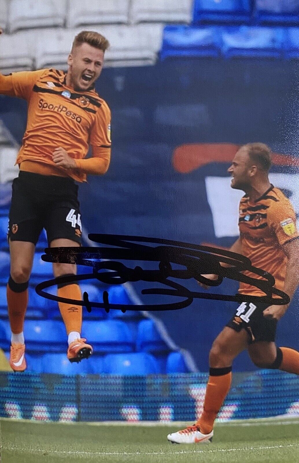 James Scott Genuine Hand Signed Hull City 6X4 Photo Poster painting 2