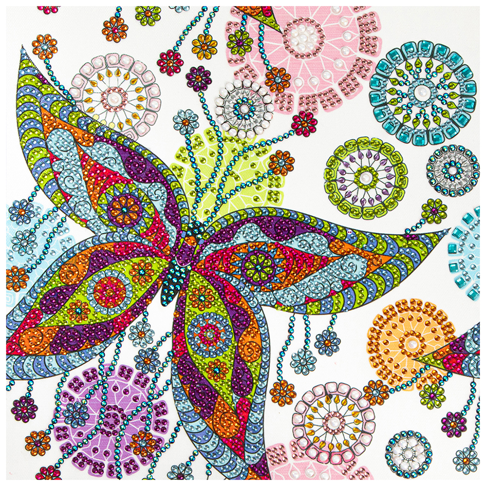 

Butterfly - Special Shaped Diamond Painting - 30*30CM, 501 Original
